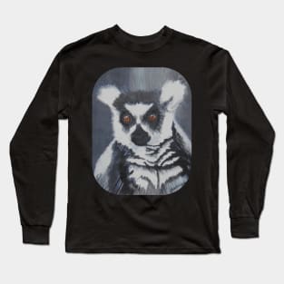 The Lemur Stare! Long Sleeve T-Shirt